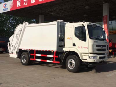 程力威牌CLW5160ZYSL5型压缩式垃圾车