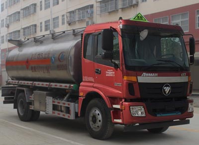 程力威牌CLW5160GYYLB5型铝合金运油车