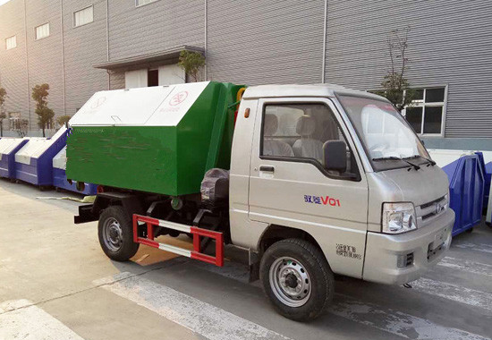 福田驭菱车厢可卸式垃圾车（3方）